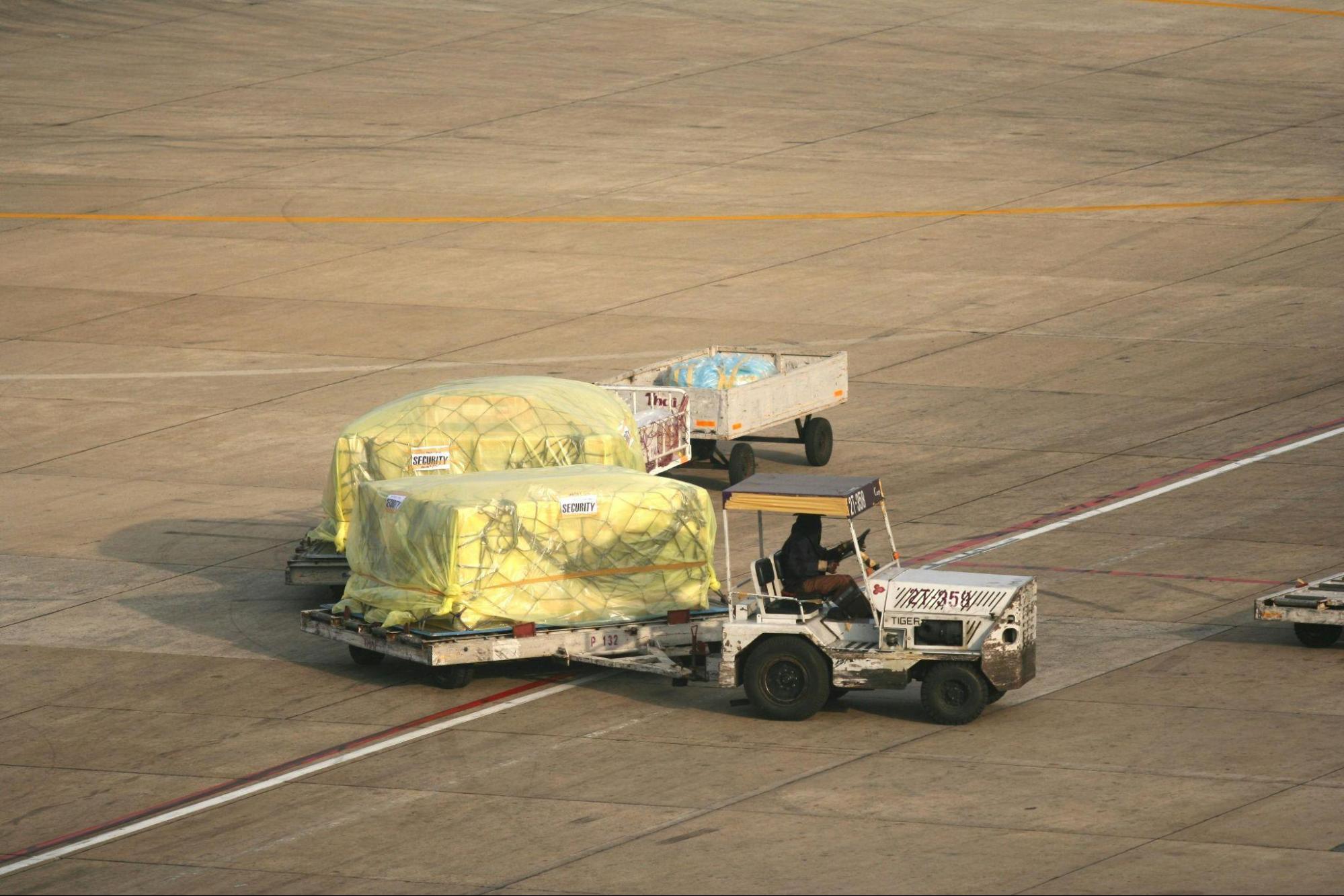 Arrival and Unloading at Destination Airport